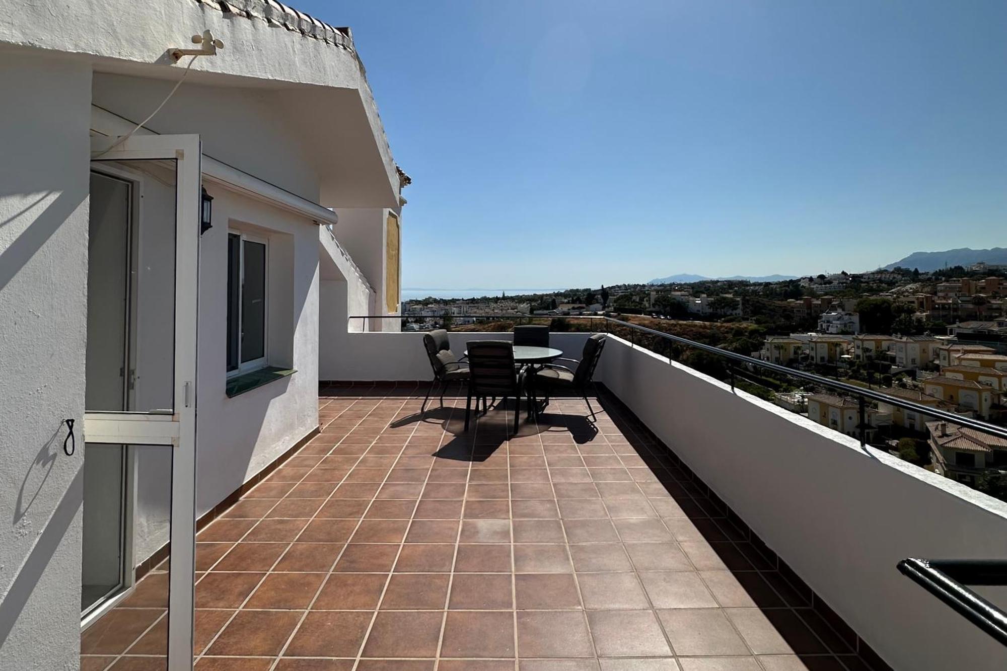 Luminoso Atico Duplex Con Vistas Al Mar Apartment Malaga Bagian luar foto