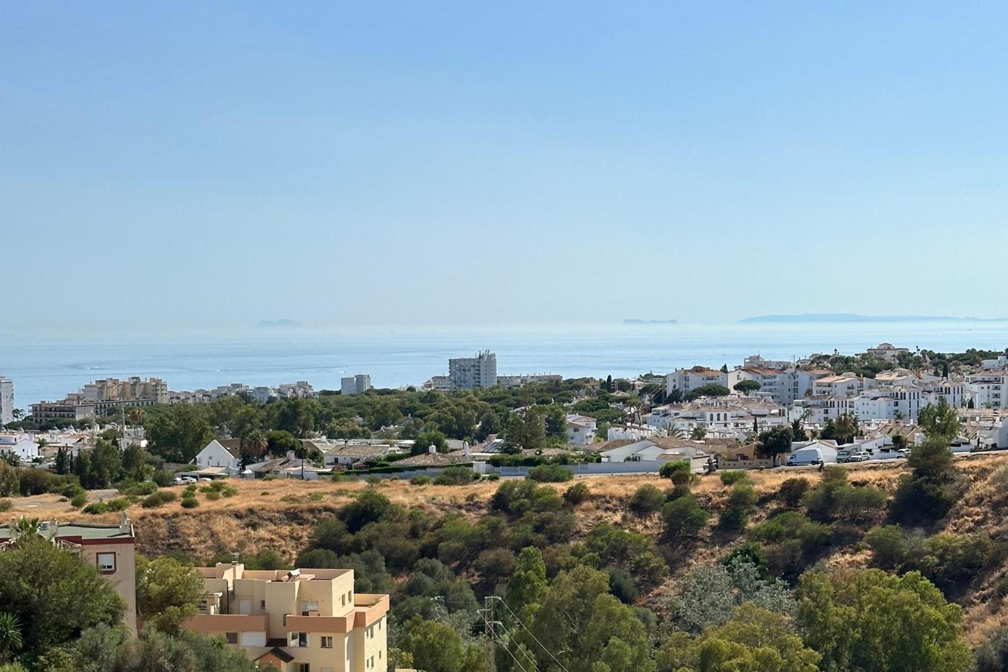 Luminoso Atico Duplex Con Vistas Al Mar Apartment Malaga Bagian luar foto