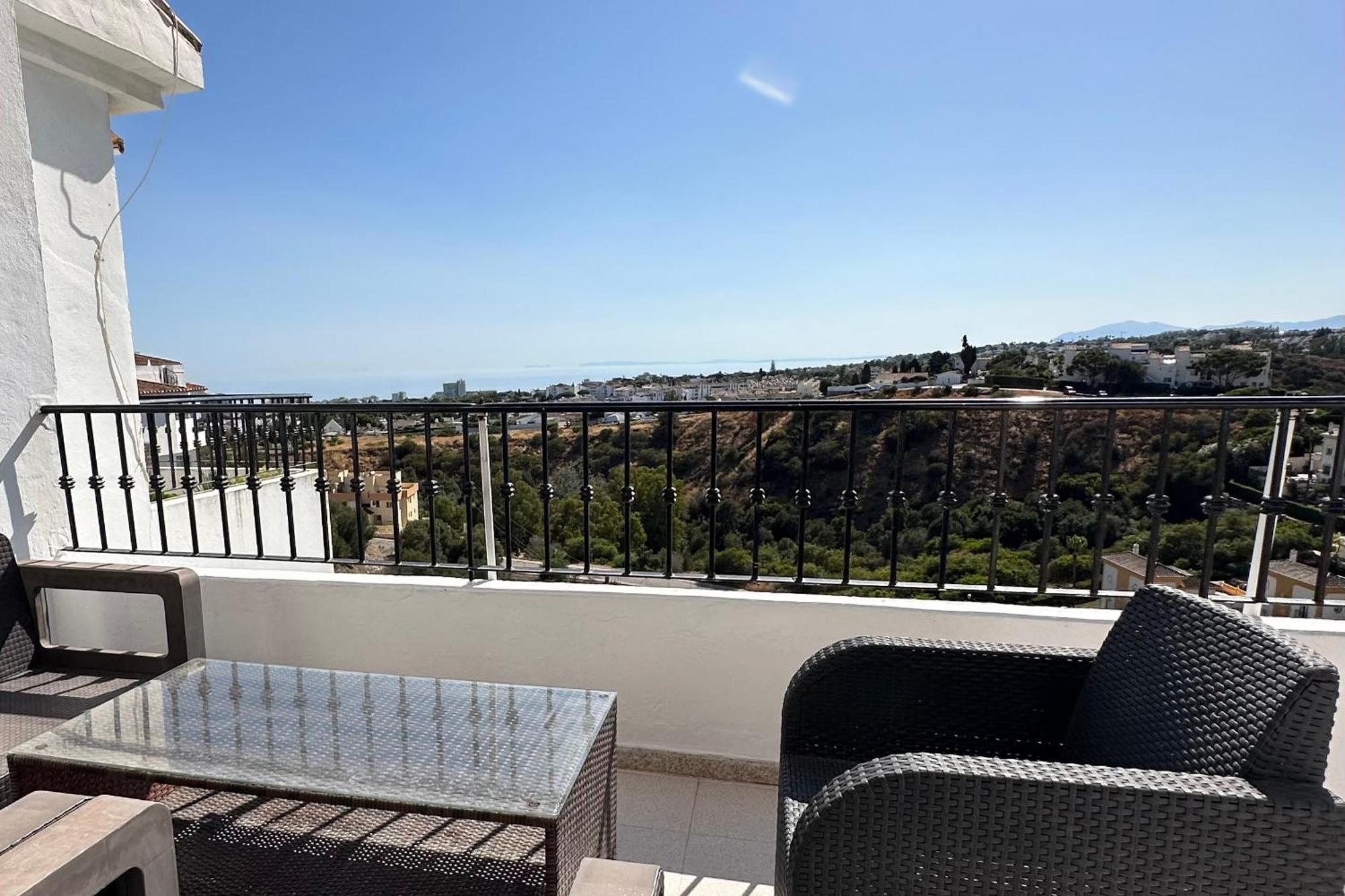Luminoso Atico Duplex Con Vistas Al Mar Apartment Malaga Bagian luar foto